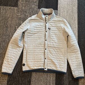 Relwen Windzip Jacket in Ghost Grey, Size Small